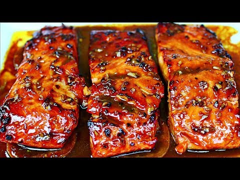 Honey Garlic Glazed Salmon Recipe Easy Salmon Recipe