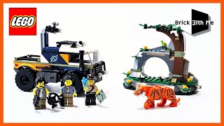 Lego City 60426 Jungle Explorer Truck Speedbuild Photoreview Brickwithme