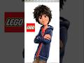 How to build a LEGO Hiro Hamada from Big Hero 6 #bighero6 #baymax #hirohamada #disney #lego