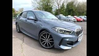 2021 21 plate BMW 1 Series 1.5 118i M Sport (LCP) DCT Euro 6 (s/s) 5dr Grey 44,947 miles. £17,995.00