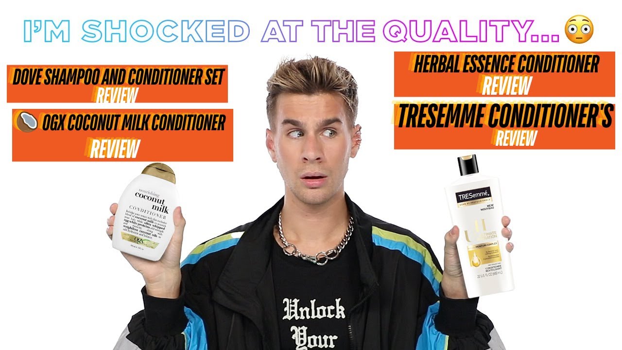 Pro Hairdresser Tests Cheap Best Hair Care Drugstore Conditioner (OGX Conditioner Review)