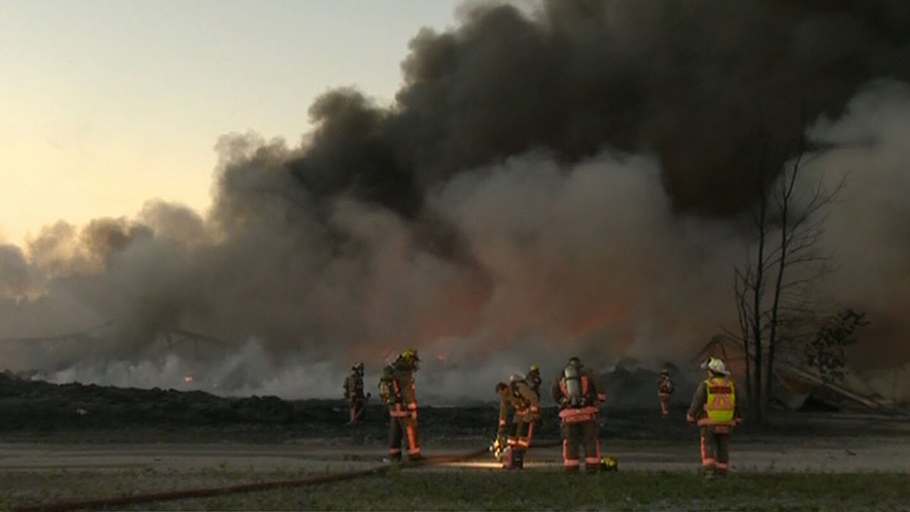 Massive industrial fire causes 5M in damages YouTube