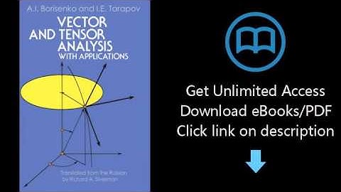 Download Vector and Tensor Analysis with Applications (Dover Books on Mathematics) PDF