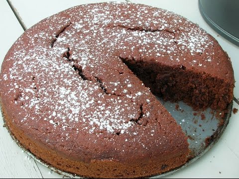 Gâteau chocolat facile sans beurre sans farine - YouTube