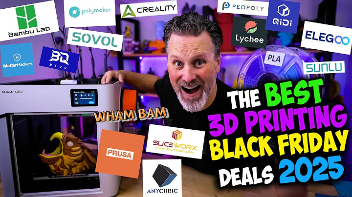 The BEST Black Friday 3D Printer Deals 2025!