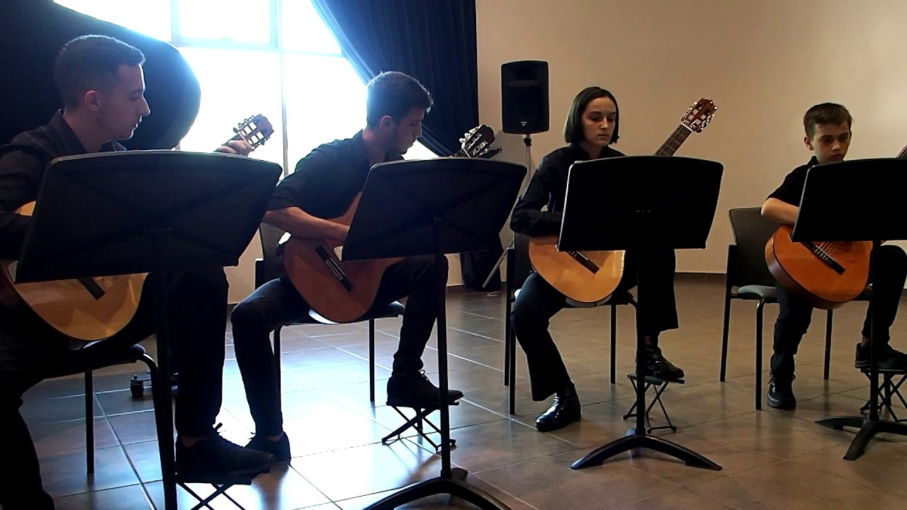 J. Sibelius: Etude Op.76 No.2 (Guitar Quartet)