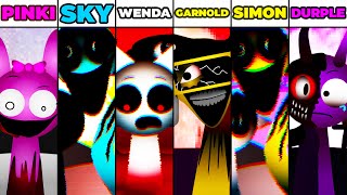 Incredibox Sprunki ALL TIME PHASE 3 PINKI VS SKY VS WENDA VS GARNOLD VS SIMON VS DURPLE (NEW MODS!)