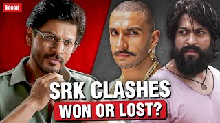 10 Times SRK Faced Challenging Movie Clashes