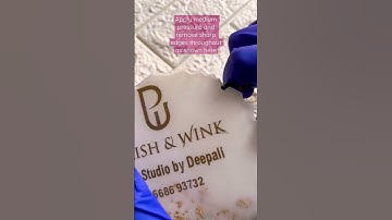 Tips on clean edges to Resin Article 😍 #shorts #youtubeshorts #youtube #resinart #artbysuman