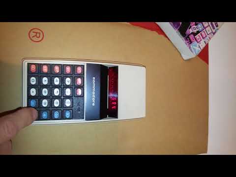 Test Calcolatrice Commodore
