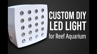 Information How I Built a DIY Reef Aquarium LED Light with Wi-Fi & 7 PWM Channels Guide
