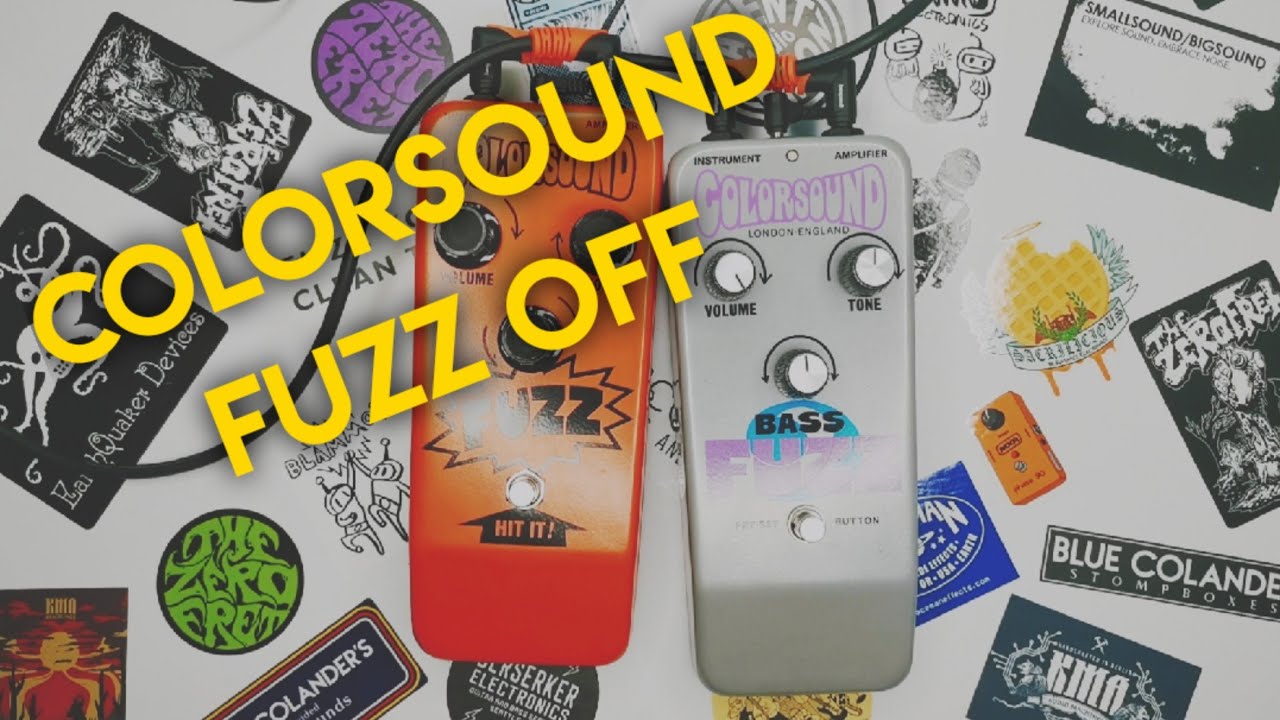 Colorsound: FUZZ BASS SHOOT OUT - YouTube