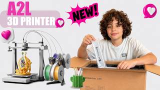Unboxing #a2l @BambuLab Step by step how to assemble your new #3dprinter A2L