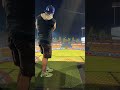 Golf dodger stadium #shorts #dodgers #golf
