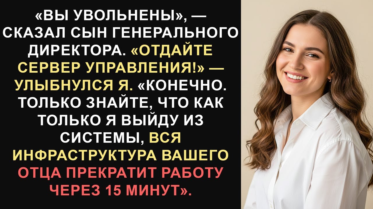 Уволенный как «устаревший сотрудник», я активировал протокол безопасного режима компании.