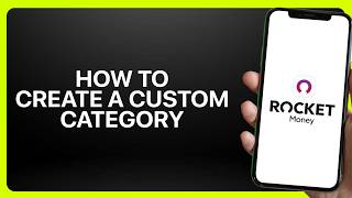 How To Create a Custom Category in Rocket Money! Tutorial