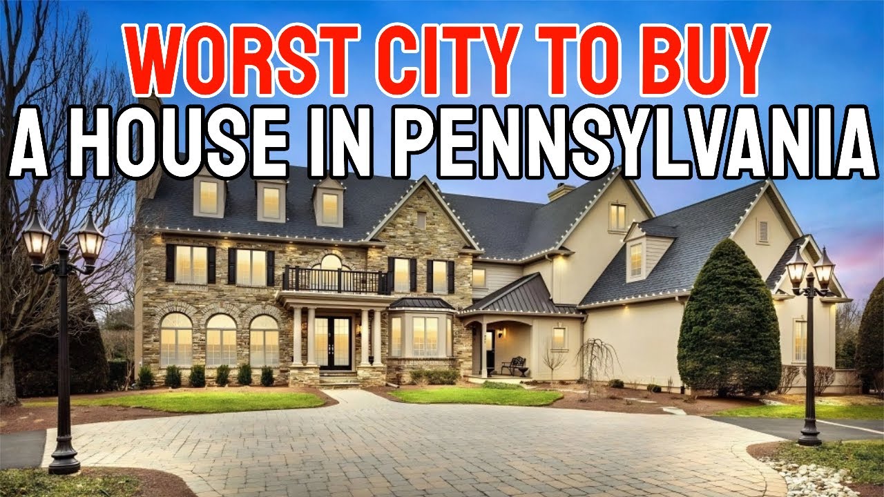 Top 10 Pennsylvania cities Facing the highest risk of Housing Collapse in 2025