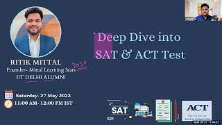 Celebrity Webinar: Deep Dive Into SAT & ACT Test Net Worth