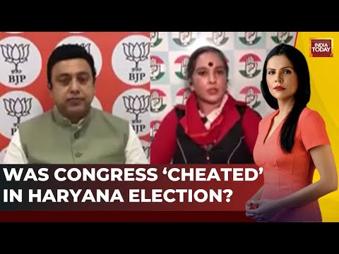 India Today Debate: Was Congress 'Cheated' In Haryana Election? | Assembly Election 2024 Result