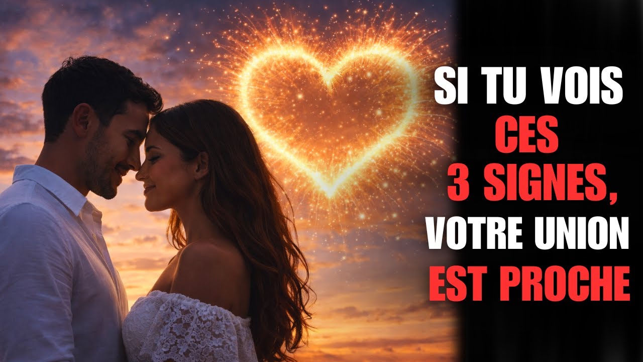 Dieu confirme ton union : ces 3 signes ne trompent pas !💖