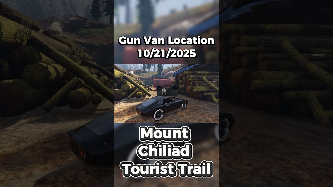 GTAONLINE GUN VAN LOCATION 10/21/2025 