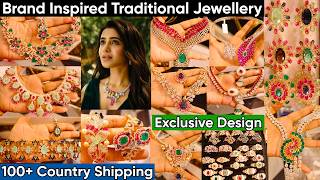 Full Premium Exclusive Traditional Brand Inspired Jewellery Collection 2026 | Trending Wedding Jewellery News