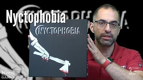 3 Things in 3 Minutes 25 - Nyctophobia