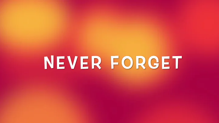 Never Forget - Sara Sullivan (Official Audio)