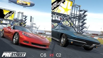 Corvette C6 Vs Corvette 67 Comparison - NFS ProStreet