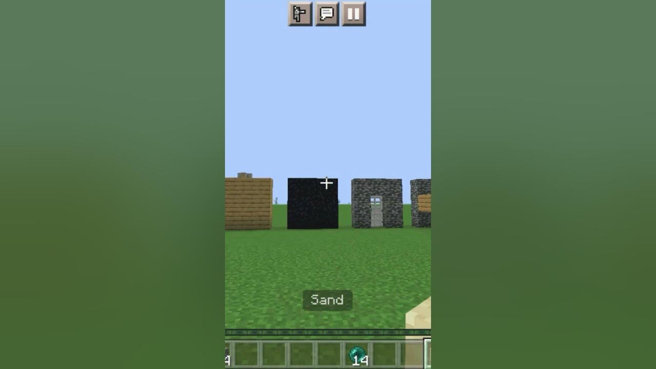 How To Go Through Blocks in Minecraft! eystreem shorts YouTube