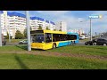 В Гродно произошли аварии с участием автобуса и троллейбуса