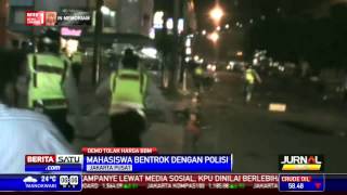Download lagu Tolak Kenaikan BBM, Massa HMI Bentrok dengan Polisi