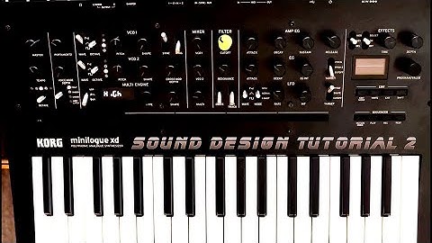Minilogue XD Sound Design Tutorial 2