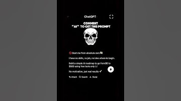 🚀 From $0 To $500 Using Only ChatGPT | The AI Roadmap 💡