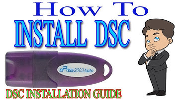 How to Install DSC in Bengali |Digital Signature Installation Guide