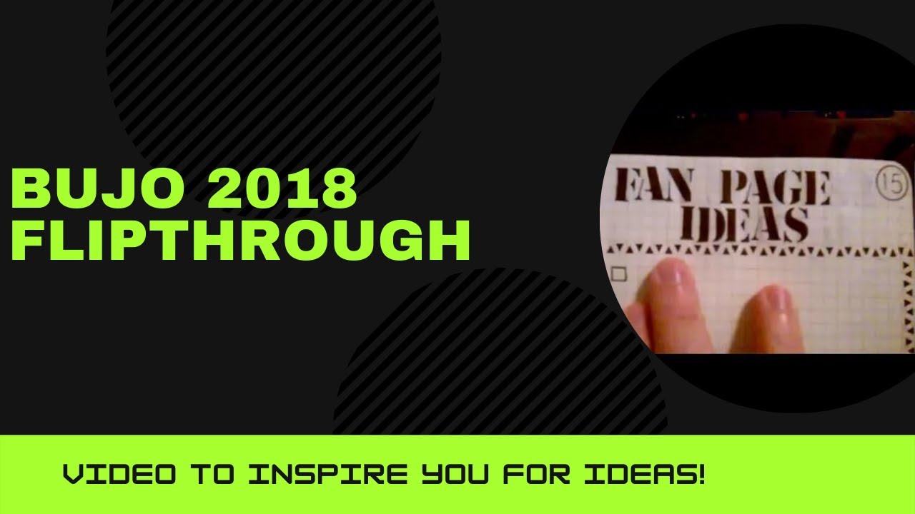BuJo 2018 Flipthrough