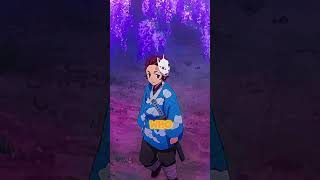 Tanjiro can perform multiple breathing styles #demonslayer #viralshort #anime #kimetsunoyaiba #fypシ