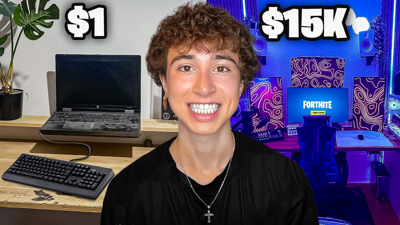 $1 vs $15,000 Gaming Setup! - YouTube