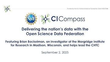 Webinar: Delivering the nation’s data with the Open Science Data Federation ft. Brian Bockelman