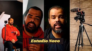 conheça o MEU novo ESTUDIO para YOUTUBE e gravações