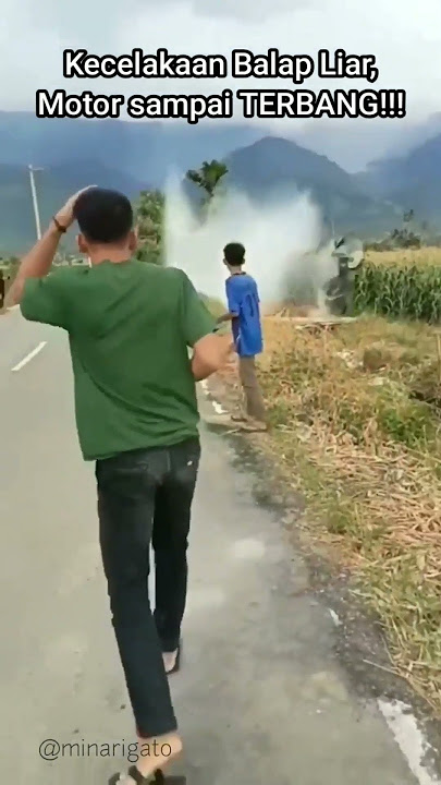 Kecelakaan Tragis Joki Balap Liar drag race Indonesia
