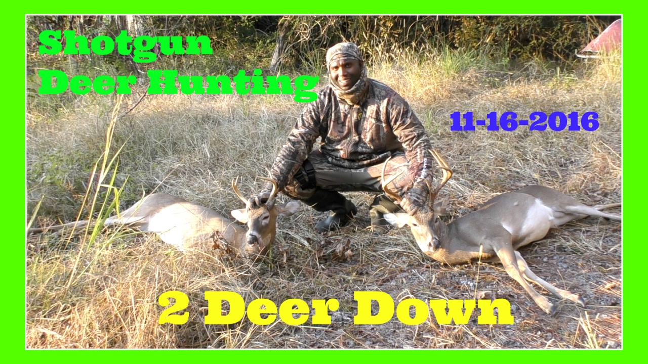 🦌🦌 Shotgun Deer Hunting November 16th, 2016 🦌🦌 YouTube