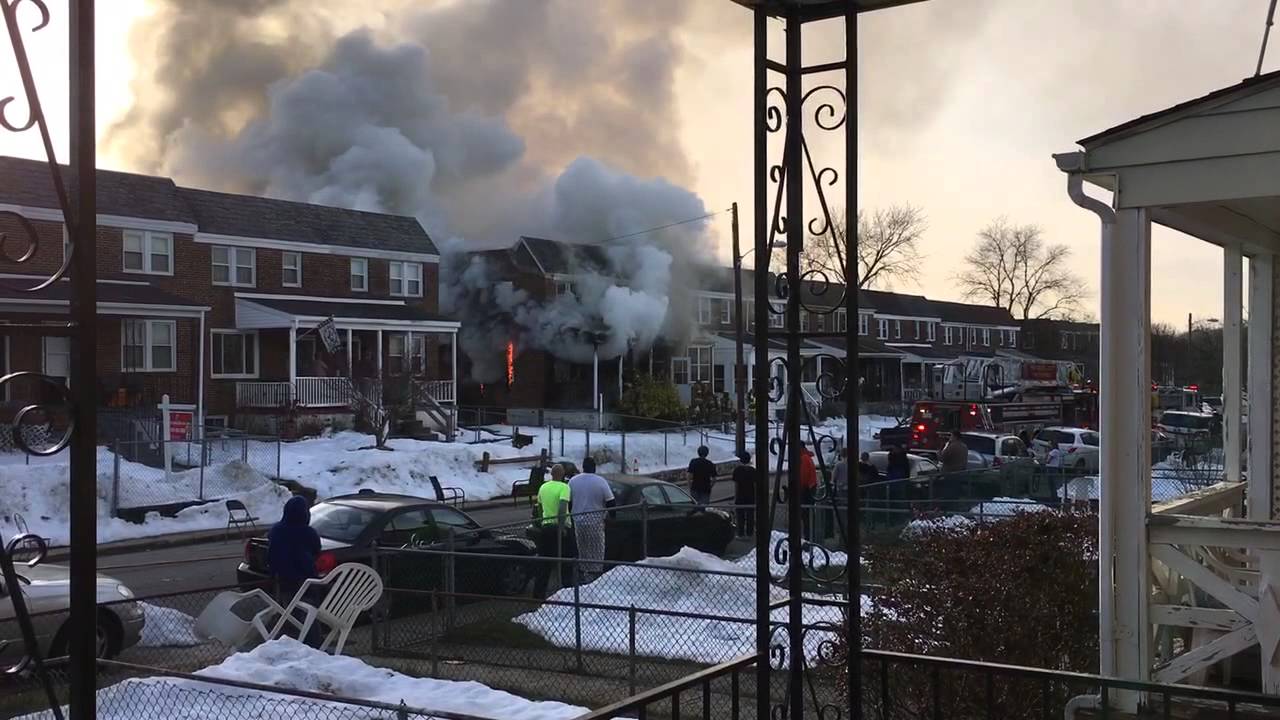 Fire in Brooklyn Park, MD YouTube