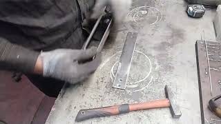 Ручка из арматуры своими руками.Rebar door handle.