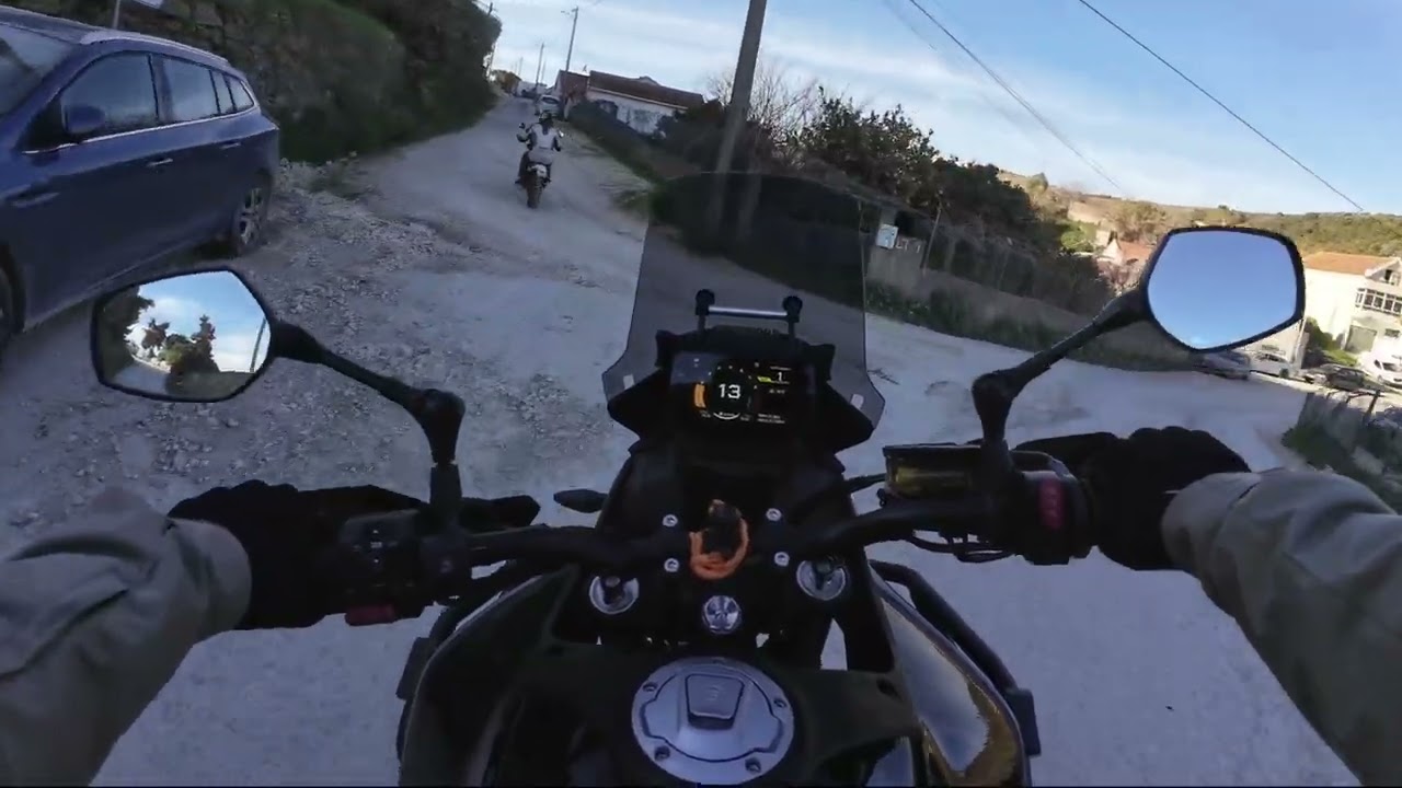 Off-road session on the CFMoto 450mt with @tecnicas.offroad