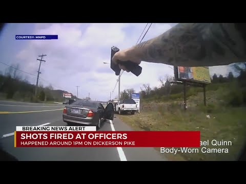 VIDEO: Police chase ends in shootout with suspect