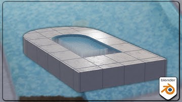 Simple Pool Modeling And Shading Tutorial [Blender 2.93]