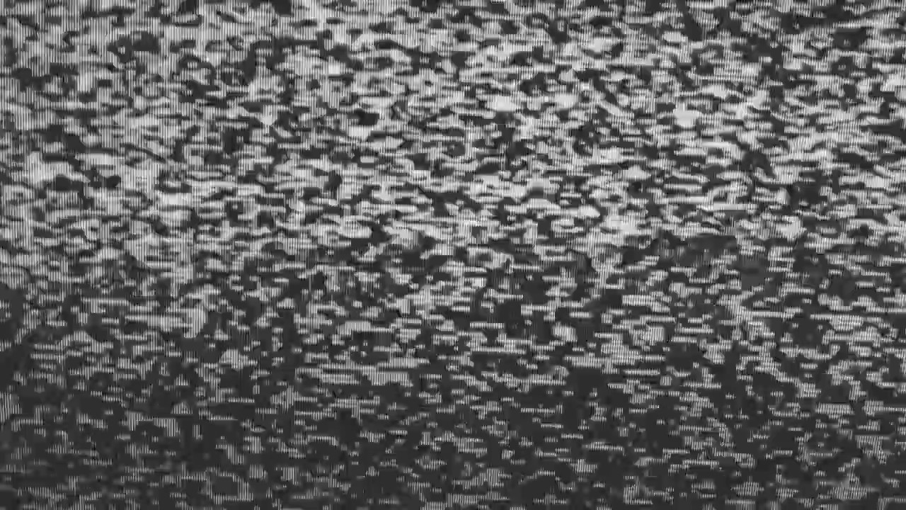 TV Static Television VHS Tape Screen Fuzz YouTube