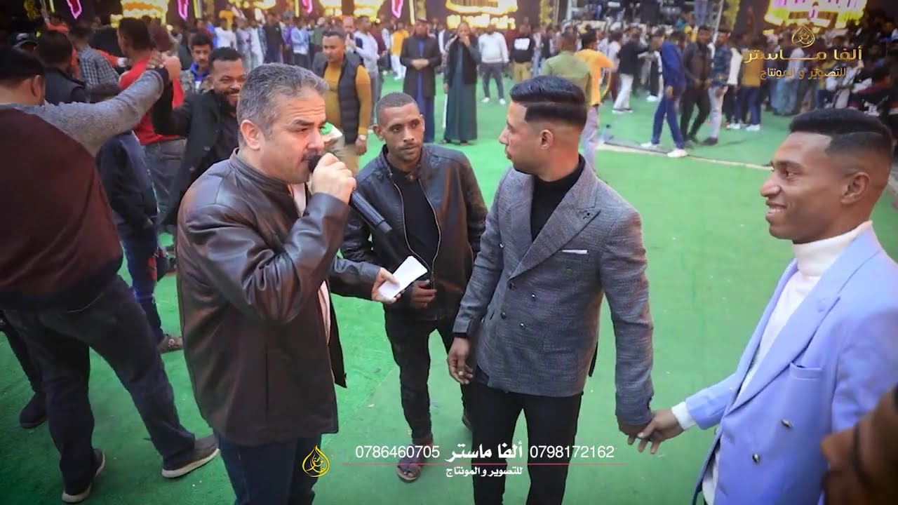 الفنان أحمد القسيم وشاعر المجوز اسامة الخيرات و الاورغنيست مازن المصري حفل زفاف شادي الدغيمات الجزء2