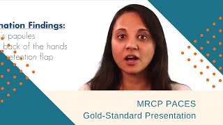 MRCP PACES Video - gold-standard presentation for station 1: respiratory